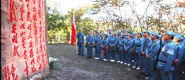 我校开展“重走长征路”学习体验活动